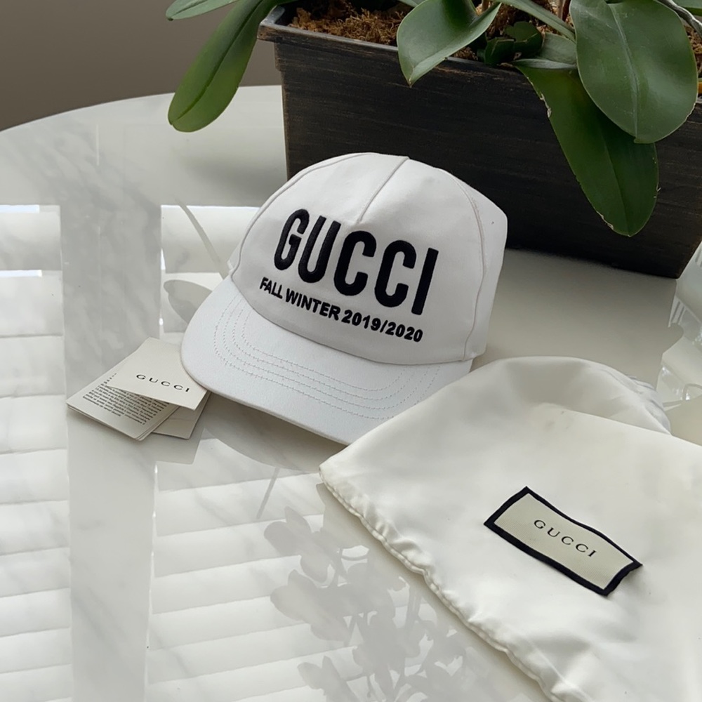 White Gucci Cap size M